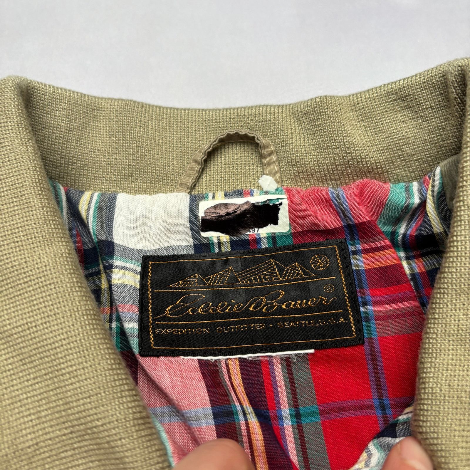 Eddie Bauer Vintage 90s Eddie Bauer Bomber Jacket Men's Large Size US L / EU 52-54 / 3 - 5 Thumbnail