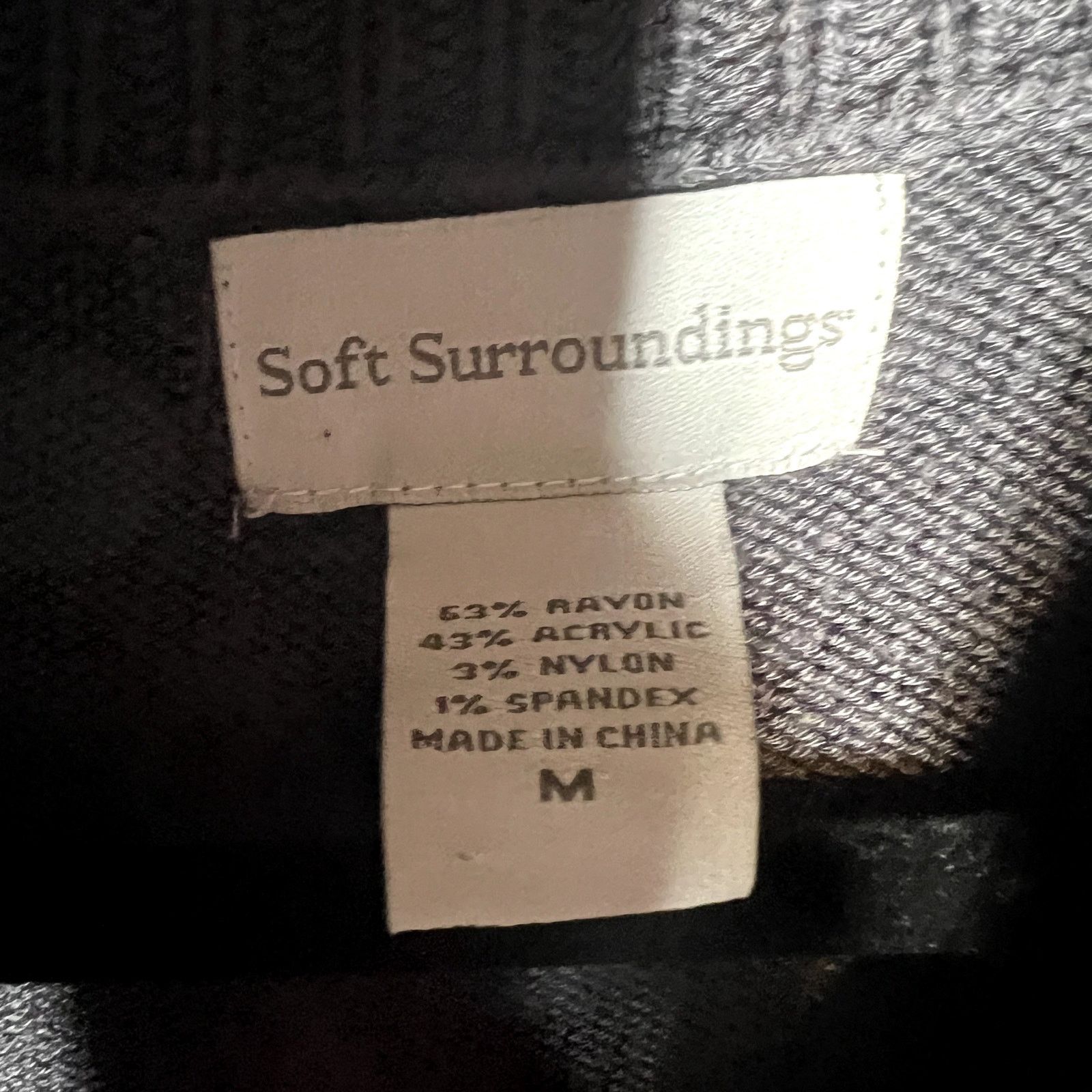 Soft Surroundings Soft Surroundings Montreux Sweater Dress Knit Pocket Fringe Size M / US 6-8 / IT 42-44 - 3 Thumbnail