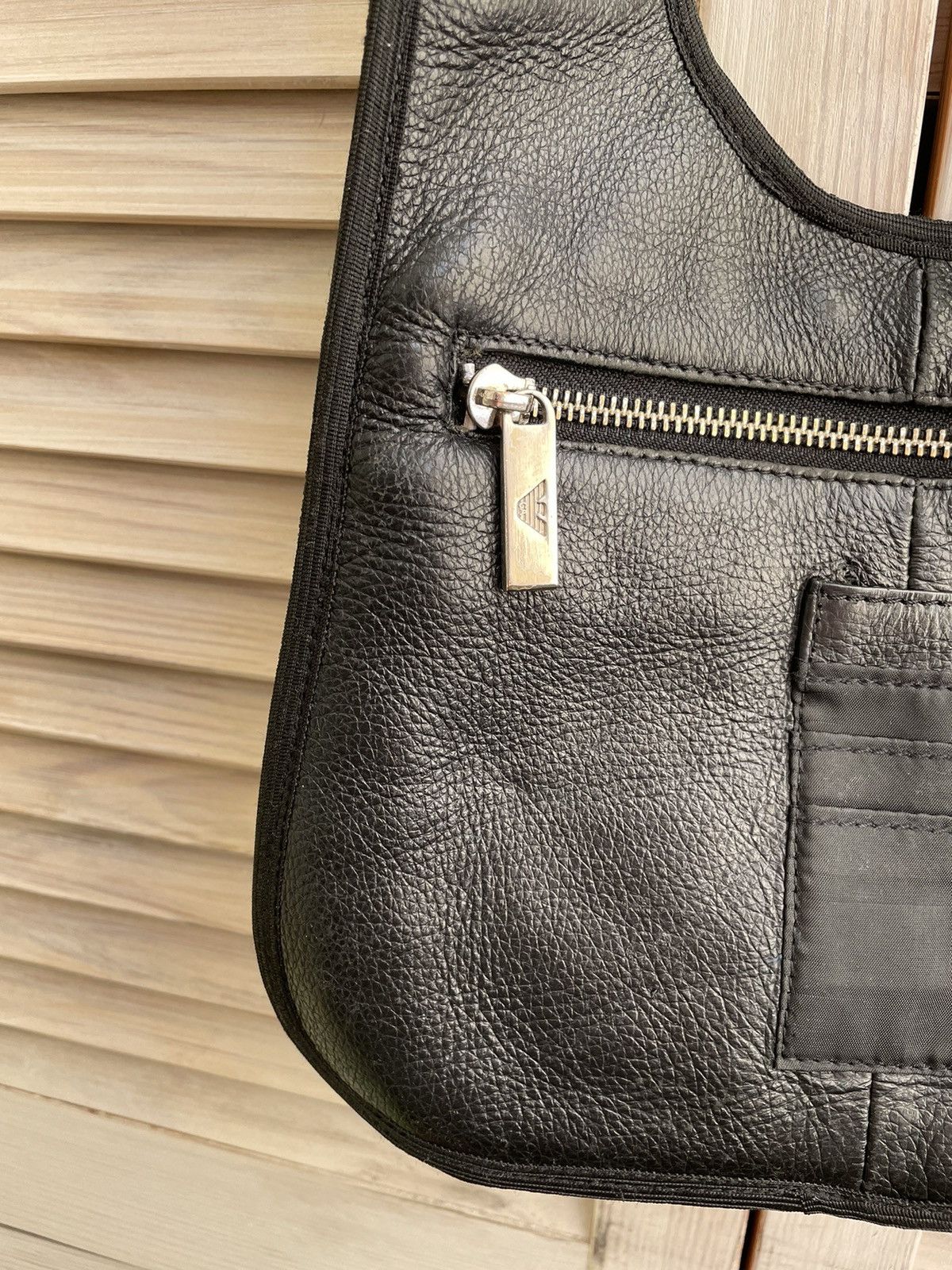 Giorgio Armani Vintage Archive Giorgio Armani leather crossbody bag Size ONE SIZE - 10 Thumbnail