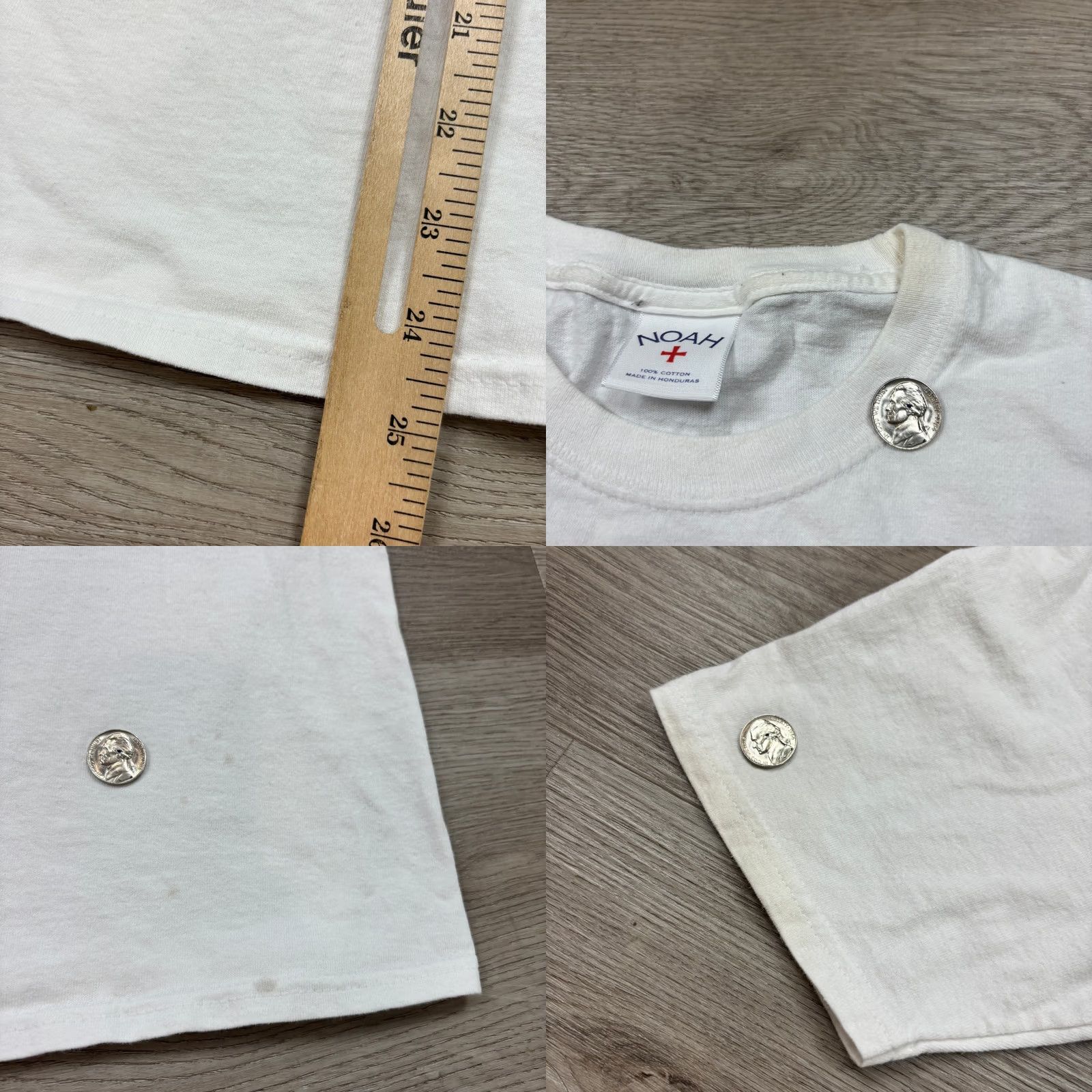 Noah NOAH NY The Cure Boys Don't Cry Short Sleeve T Shirt Men Small S White Size US S / EU 44-46 / 1 - 8 Thumbnail
