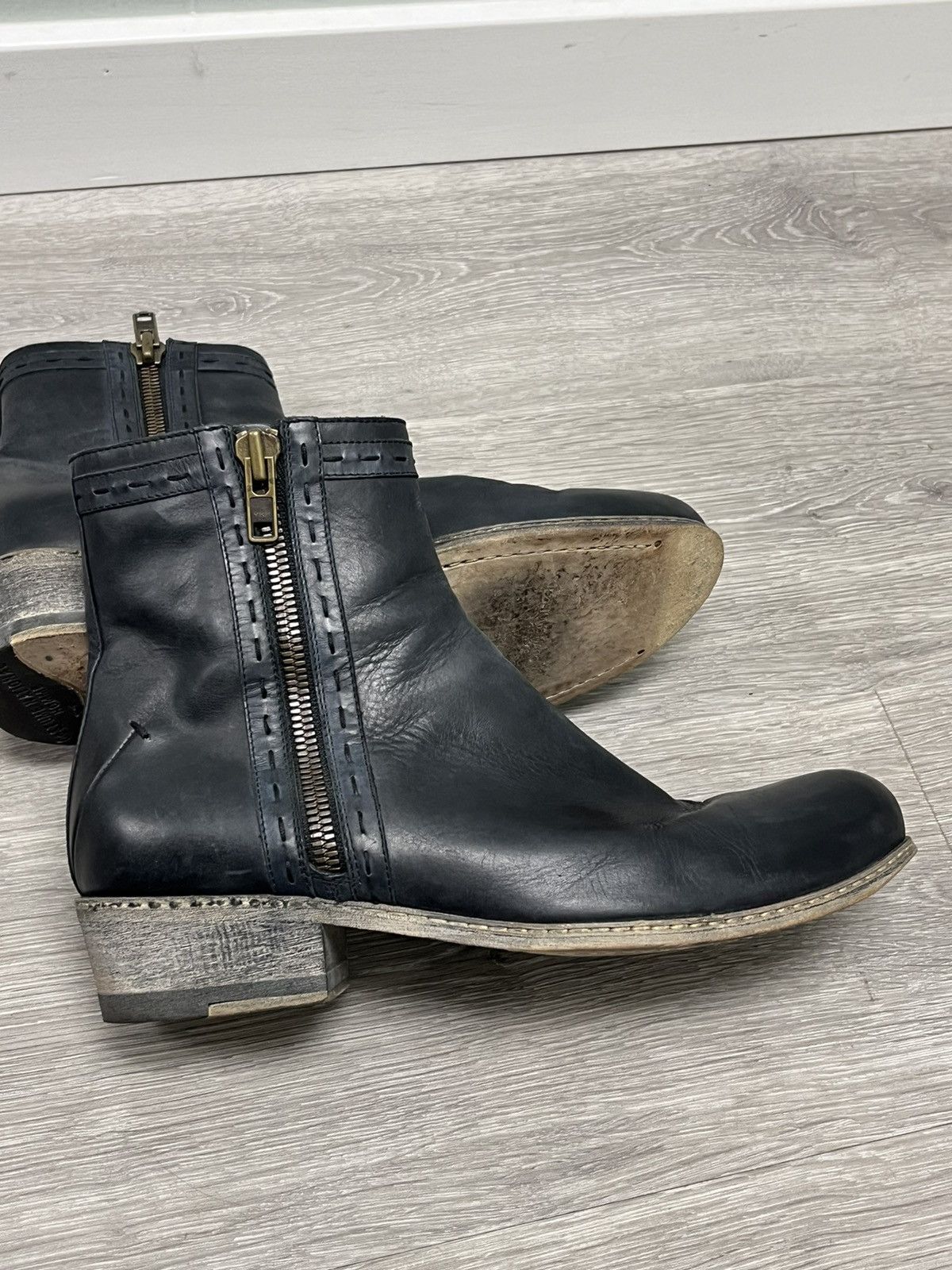Costume National Double Zip Boot. Size US 8.5 / EU 41-42 - 8 Thumbnail