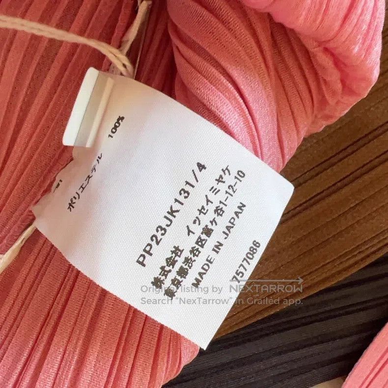 Issey Miyake Issey Miyake Pink Long Sleeve Size XL / US 12-14 / IT 48-50 - 3 Thumbnail