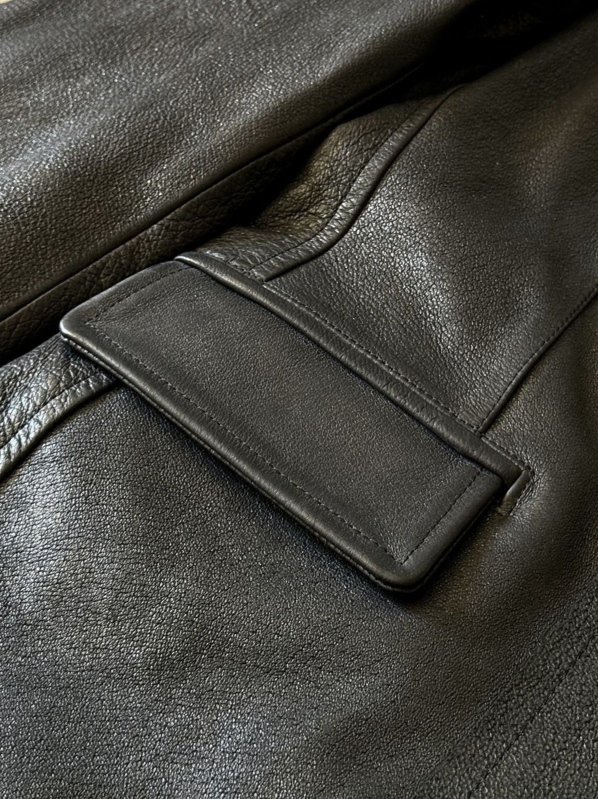 Comme des Garcons Comme Des Garcons Homme - 2007 - Pig Skin Leather Blazer Size US L / EU 52-54 / 3 - 10 Thumbnail