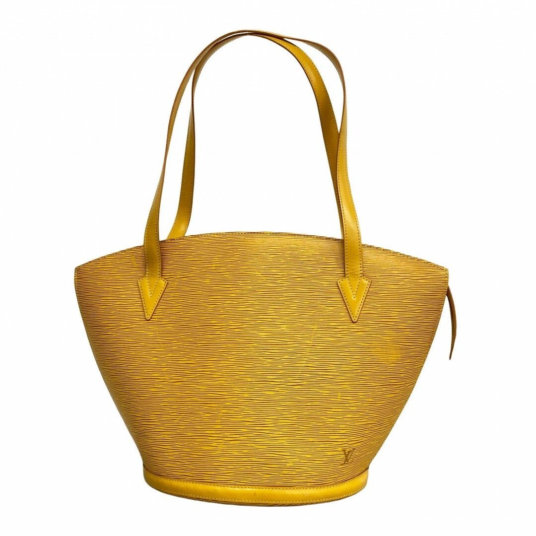 Louis Vuitton Epi Saint-Jacques Shopping Shoulder Bag M52269 in Yellow, Women's