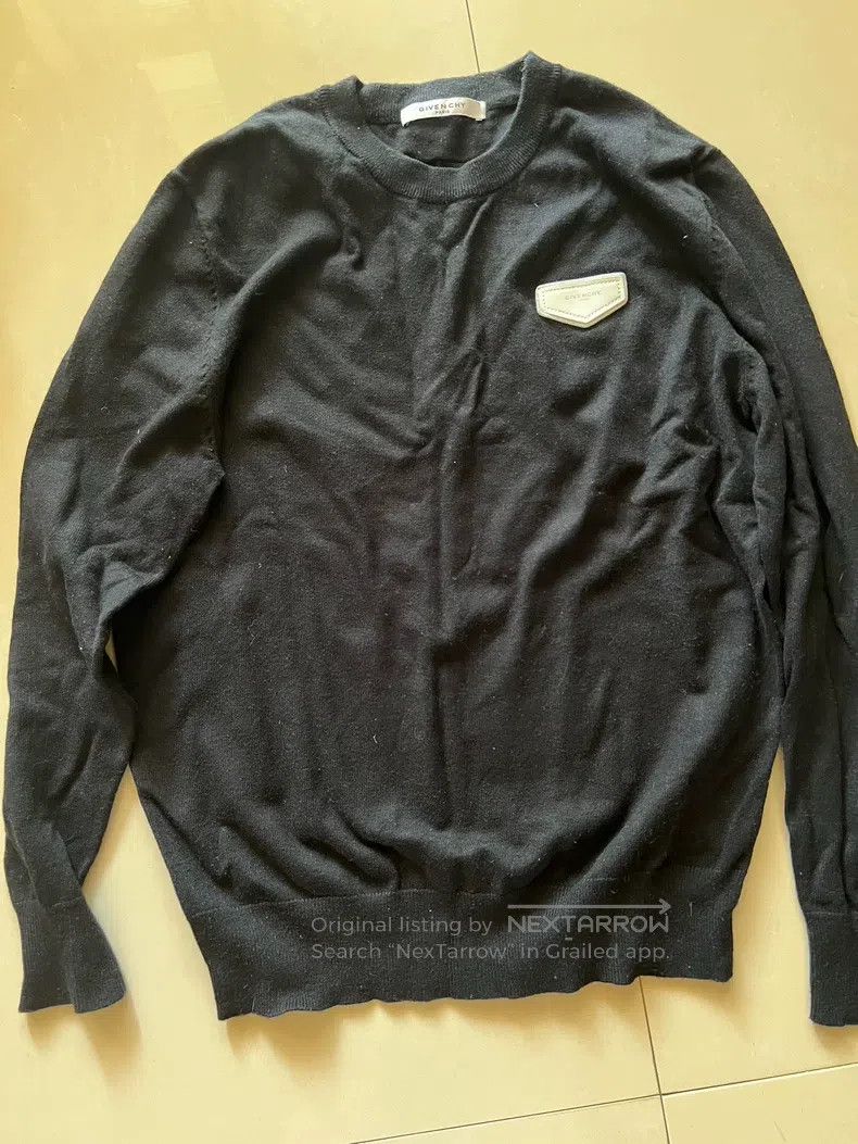 Givenchy Givenchy Size50 Black Wool Sweater, Size 50, 100% Pure Wool Size US M / EU 48-50 / 2 - 1 Thumbnail