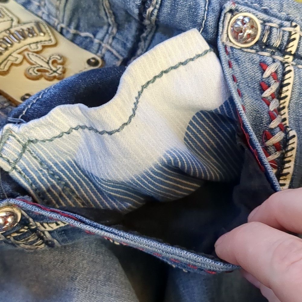 Rock Revival ROCK revival Fergus straight distressed jeans size 44 Size US 44 / EU 60 - 8 Thumbnail