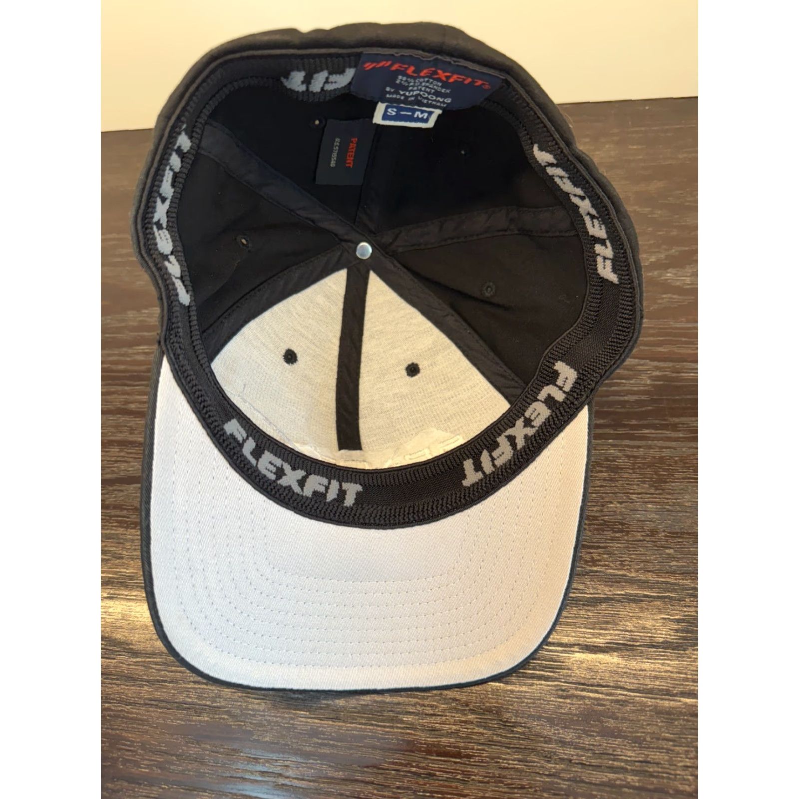 Vintage SpaceX Hat Mens Small Black Flexfit Yupoong Performance Space Embroidered Logo Size ONE SIZE - 7 Thumbnail