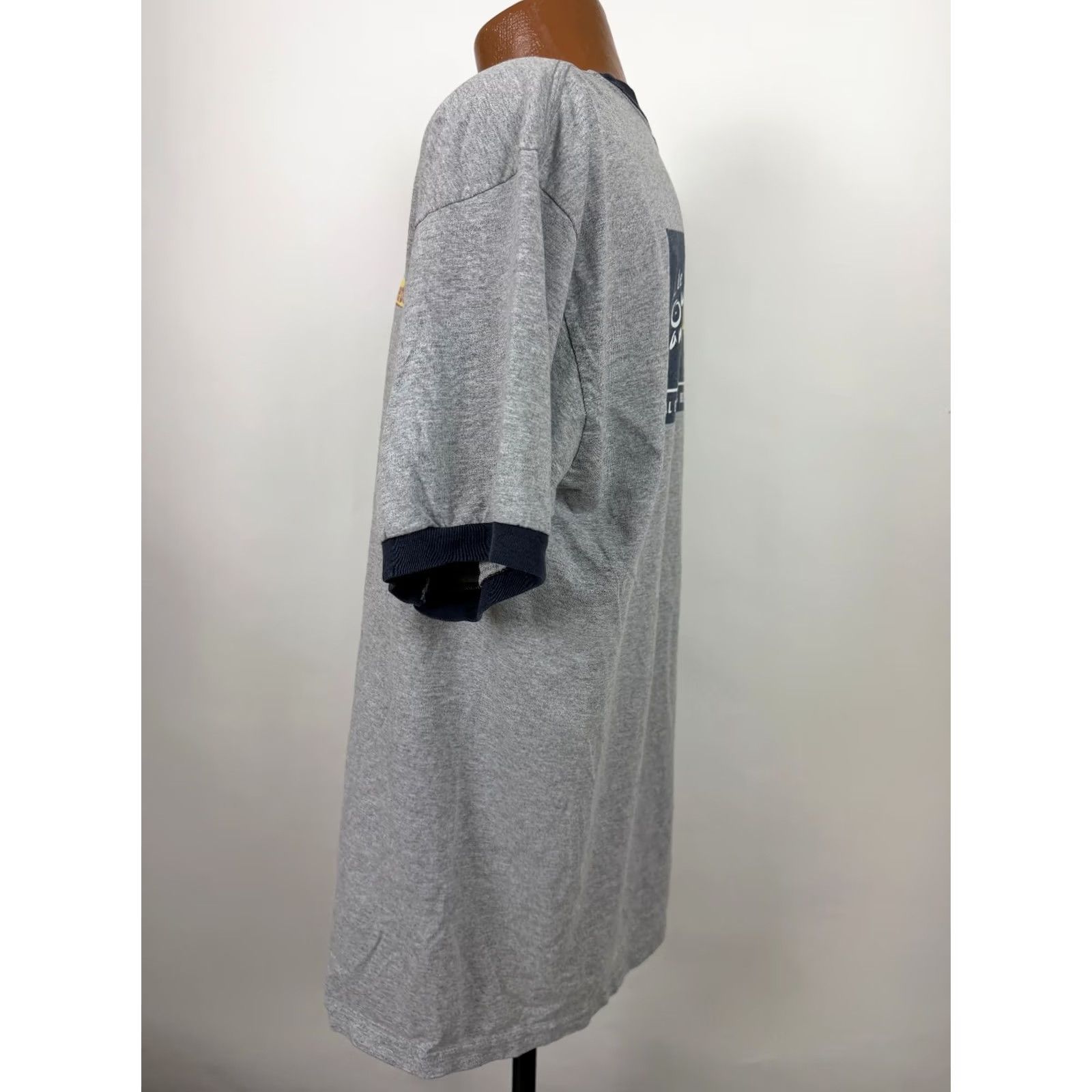 Vintage VINTAGE PowerBar Shirt XL Tour de France Energy Bar Sports Cycling Heather Gray Size US XL / EU 56 / 4 - 5 Thumbnail