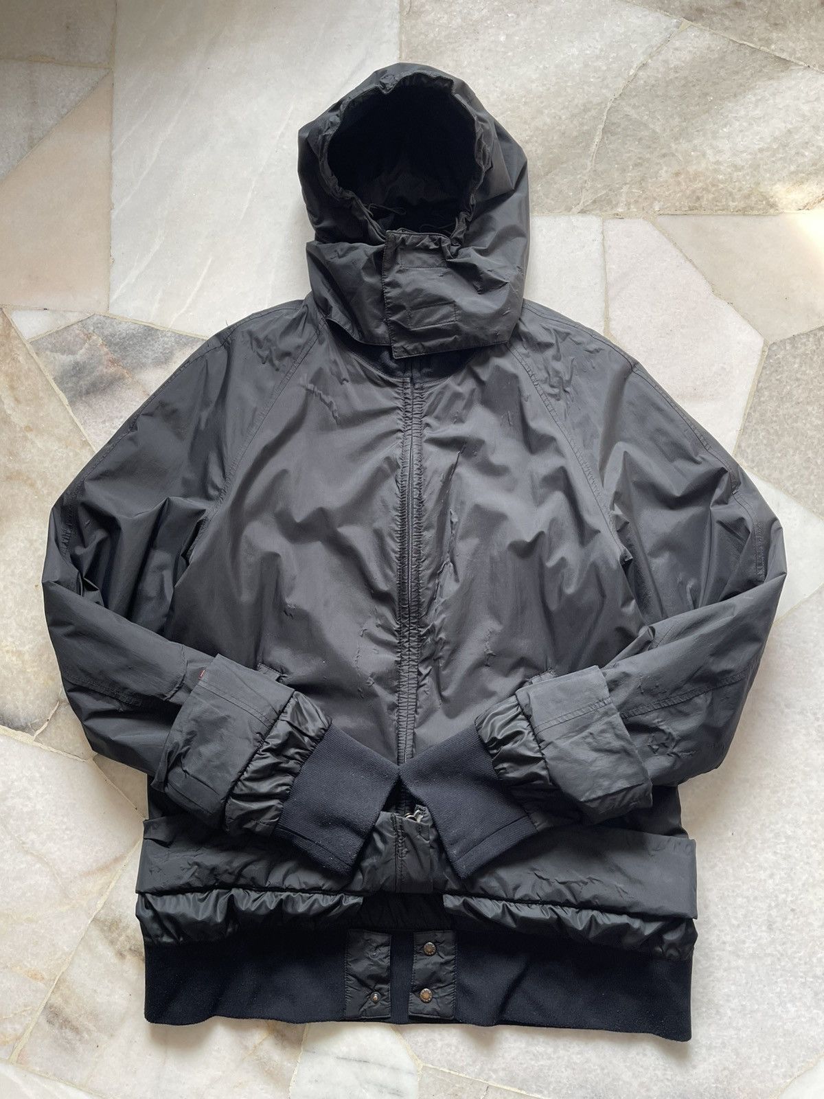 Prada Prada Ninja Hoodie Style Zipper Jacket 97 Size US M / EU 48-50 / 2 - 2 Thumbnail