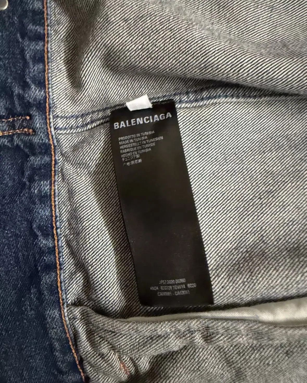 Balenciaga Balenciaga denim jacket wxx. Size US M / EU 48-50 / 2 - 5 Thumbnail