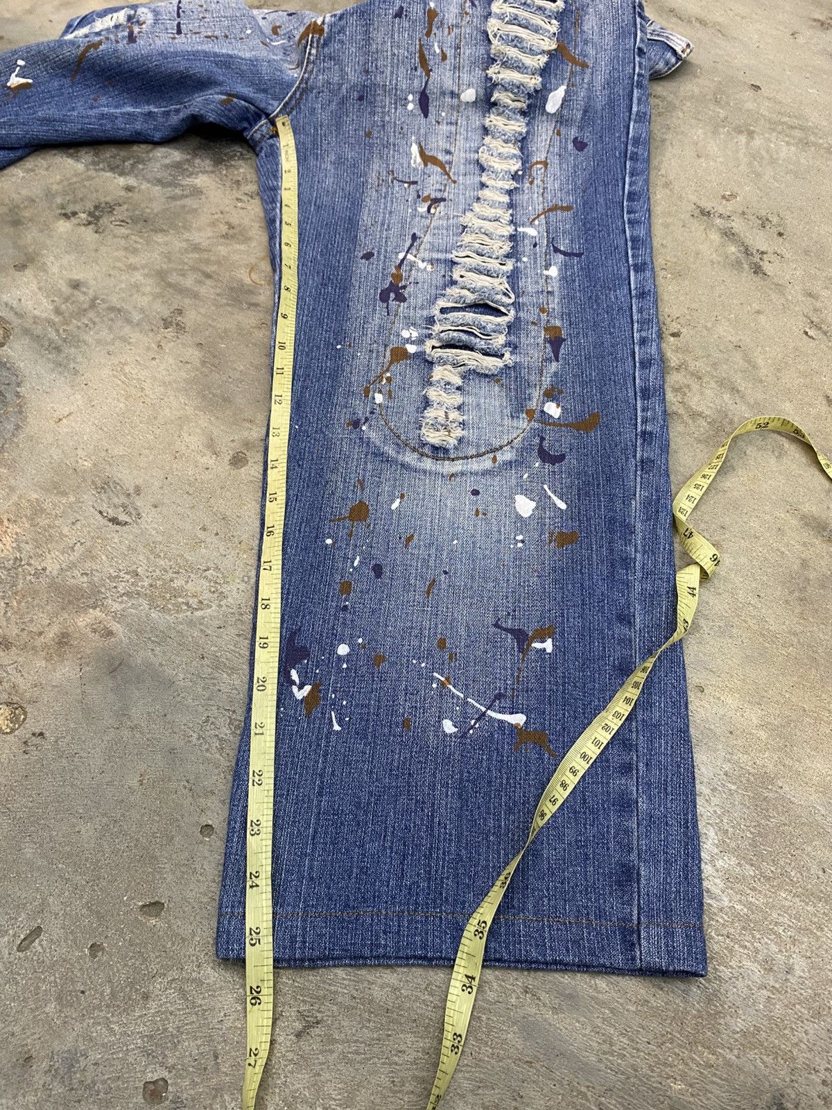 Dolce & Gabbana × Jean Splater distressed dolcegabbana archive pant Size US 35 - 13 Thumbnail
