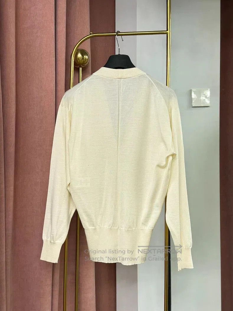 The Row The Row White Cashmere Cardigan. Size US S / EU 44-46 / 1 - 4 Thumbnail