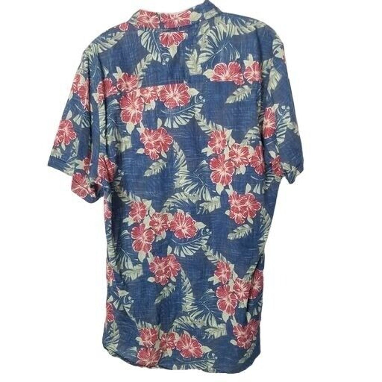 G.H. Bass & Co. GH Bass & Co Mens Floral Button Shirt XXL Tropical Hawaiian Size US XXL / EU 58 / 5 - 7 Thumbnail