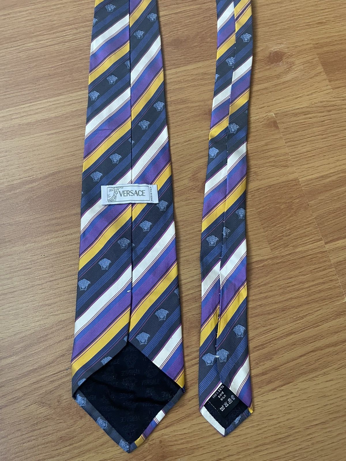 Versace × Vintage Vintage Gianni Versace Tie Size ONE SIZE - 1 Thumbnail
