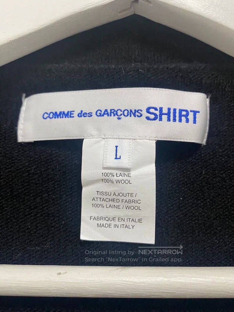 Comme des Garcons Comme Des Garcons Black plaid patched cardigan Size US L / EU 52-54 / 3 - 5 Thumbnail