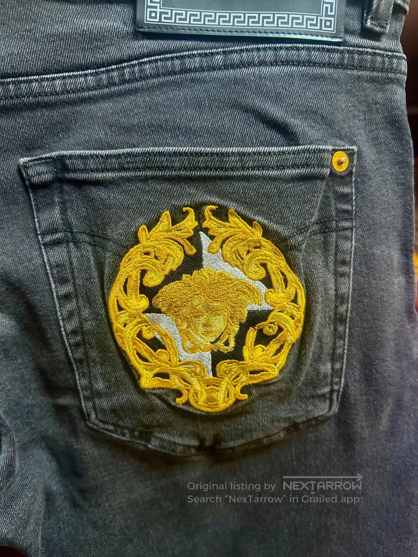 Versace Versace High-End Show Jeans. Size US 36 / EU 52 - 3 Thumbnail