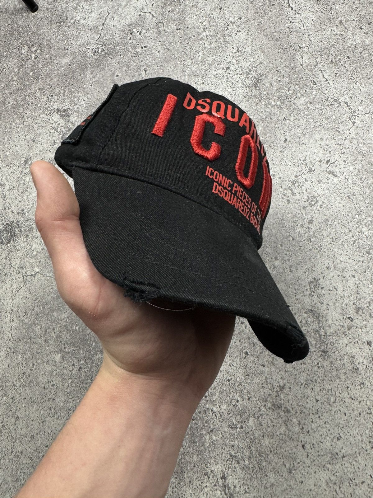 Dsquared2 Vintage Dsquared 2 Patchwork Cap Y2K Hats Japanese Style Size ONE SIZE - 10 Thumbnail