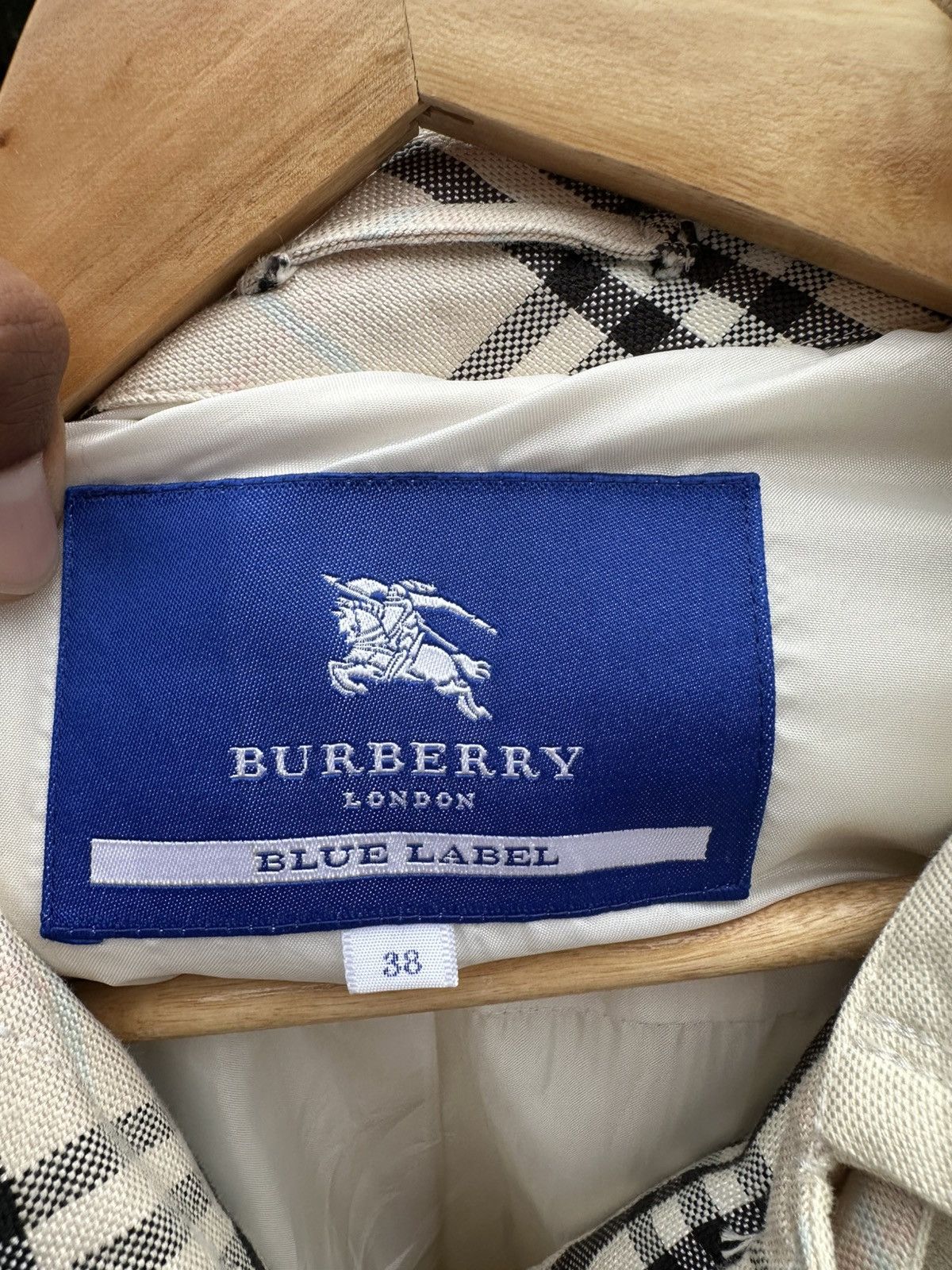 Burberry Burberry Blue Label Canvas Utility Jacket (Woman) Size US S / EU 44-46 / 1 - 9 Thumbnail