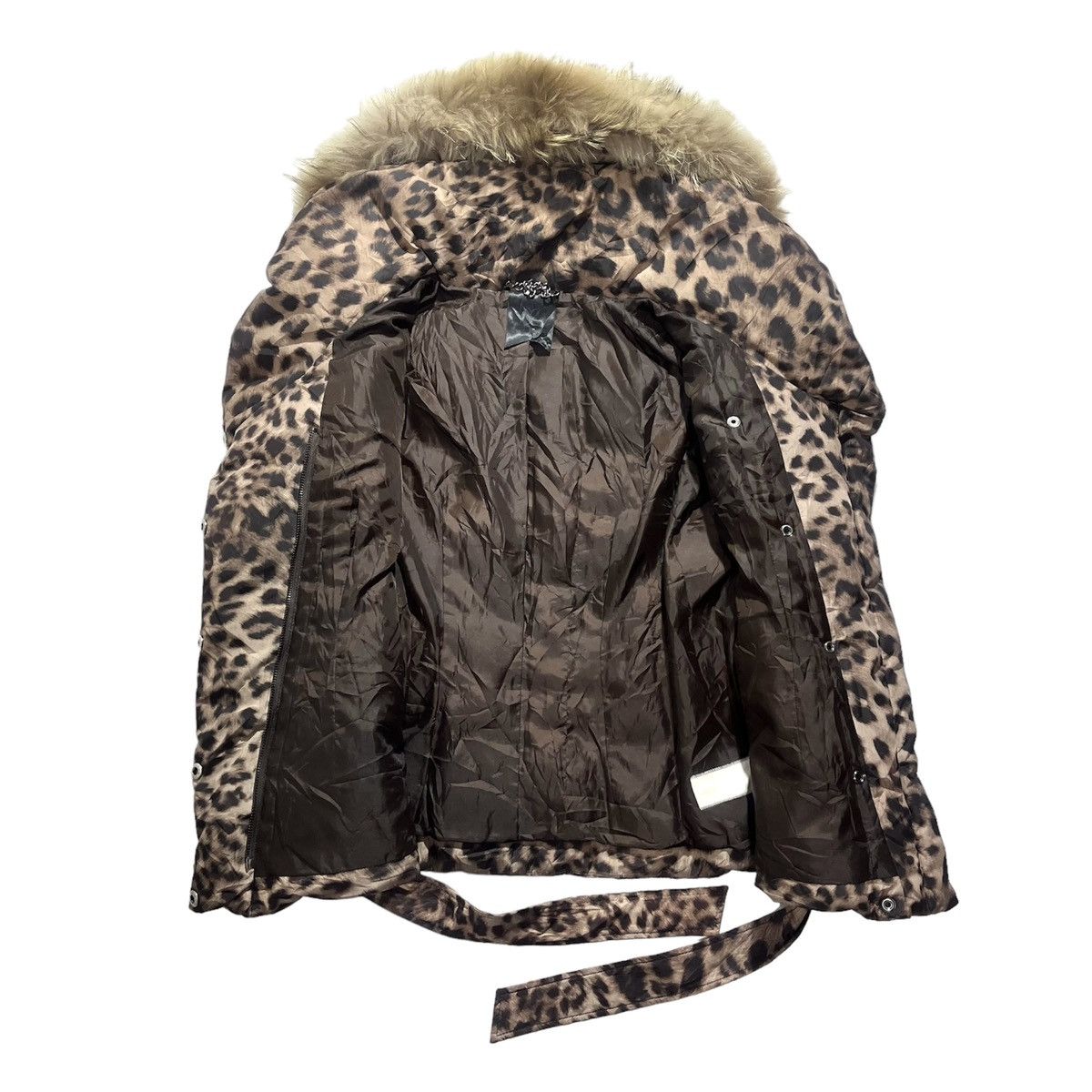 If Six Was Nine 2000s Jessi New York Leopard Fur Bono Jacket Lgb Goa Style Size US M / EU 48-50 / 2 - 7 Thumbnail