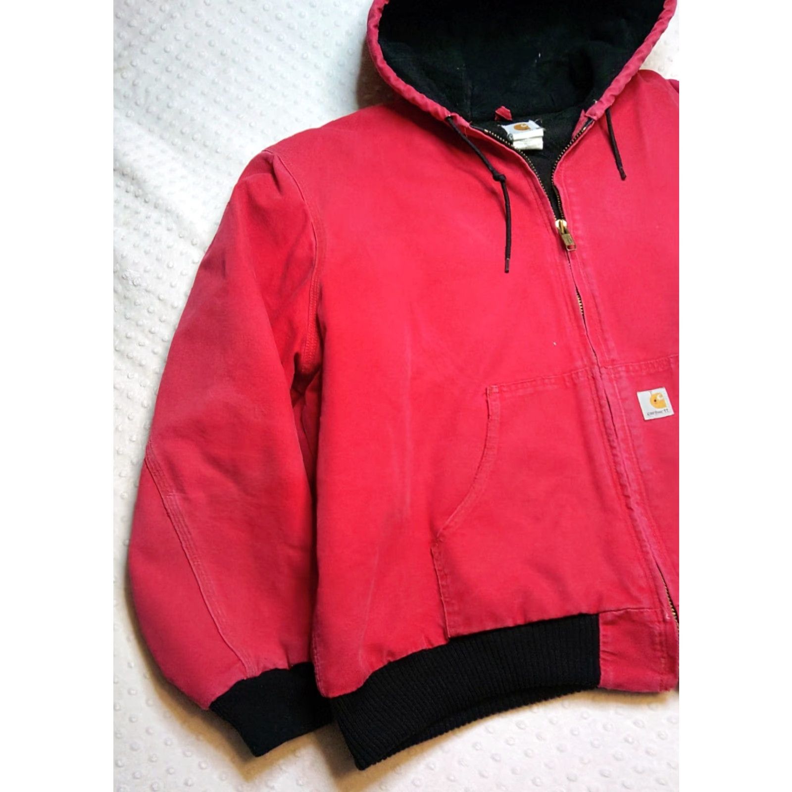 Carhartt VINTAGE Carhartt J140 RED Jacket Mens 3XL Hooded Workwear Union USA Coat Thrash 90s Size US XXL / EU 58 / 5 - 3 Thumbnail