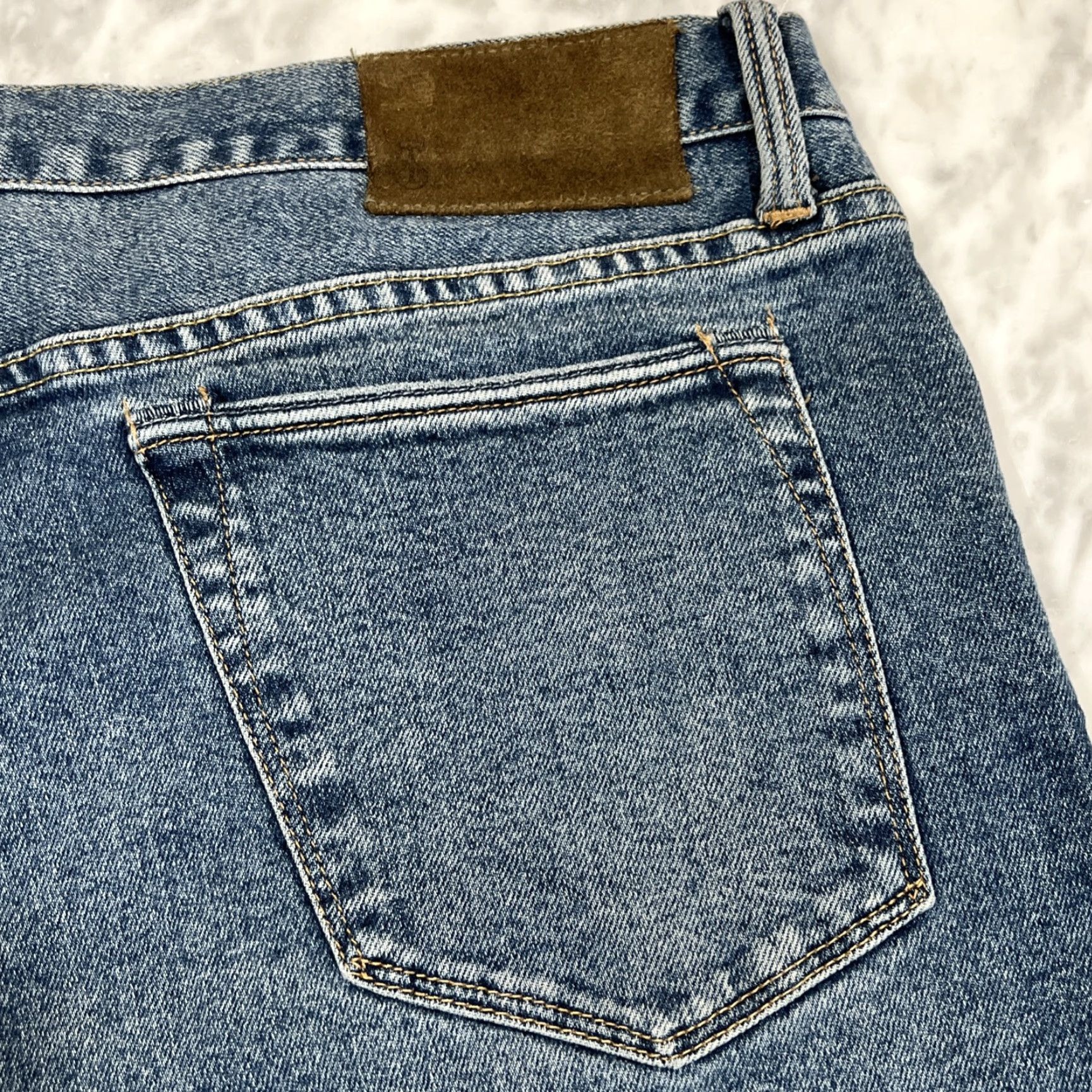 Todd Snyder Todd Snyder Jeans Men’s 38x32 Slim Fit Stretch 5 Pocket Blue Denim Size US 38 / EU 54 - 5 Thumbnail