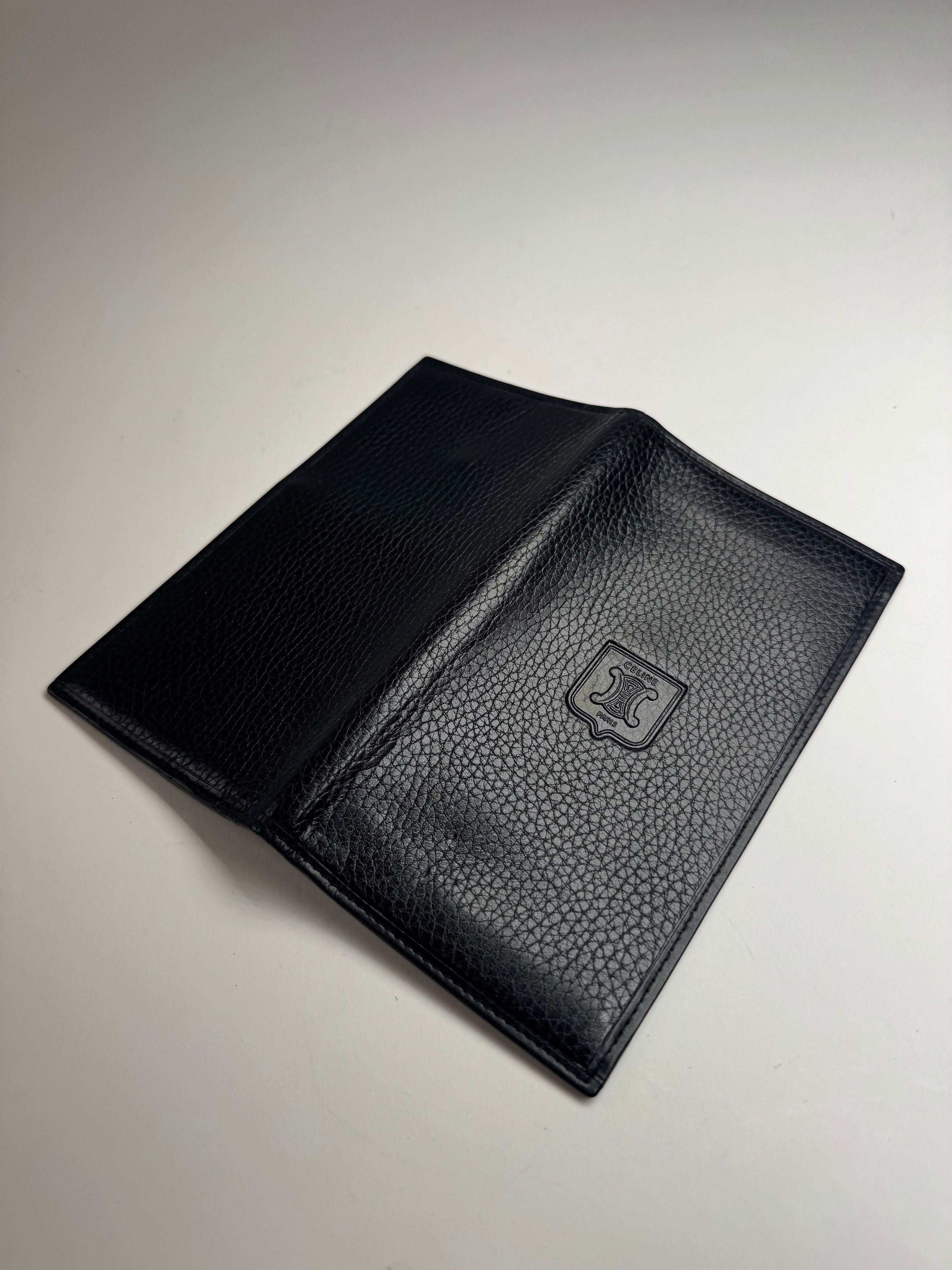 Celine Vintage Paris Snake Emblossed Leather Card Holder ID Holder Size ONE SIZE - 1 Thumbnail