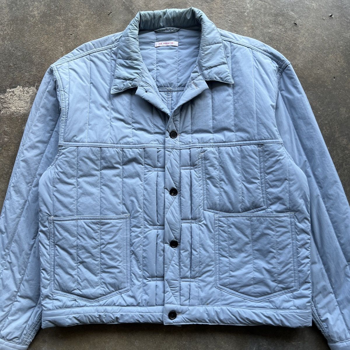 s.k. manor hill 🔥 S.K. Manor Hill Type 100 Jacket in Slate Blue Size US L / EU 52-54 / 3 - 12 Thumbnail