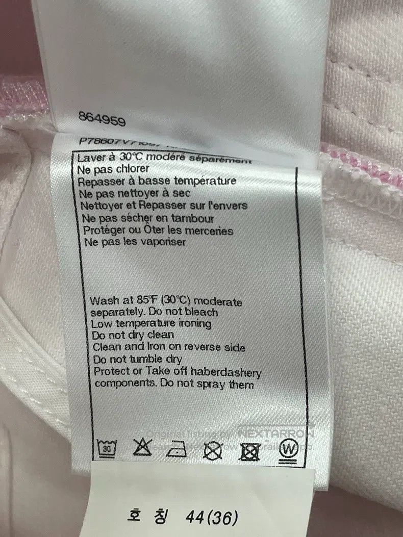 Chanel Chanel 25M Beach Series Pink Printed Denim Shorts Size 25" / US 0 / IT 36 - 6 Thumbnail