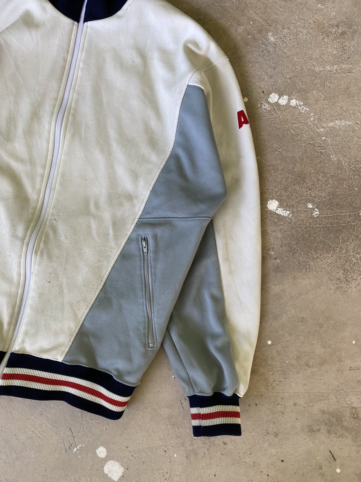 Vintage Vintage ASA Asahi Shimbun Track Jacket Japan Size US M / EU 48-50 / 2 - 3 Thumbnail