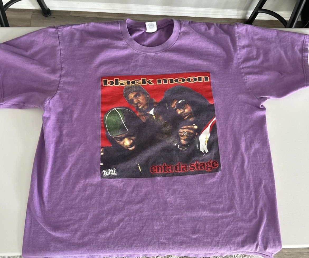 Supreme Supreme Black Moon Tee Size US XL / EU 56 / 4 - 1 Thumbnail