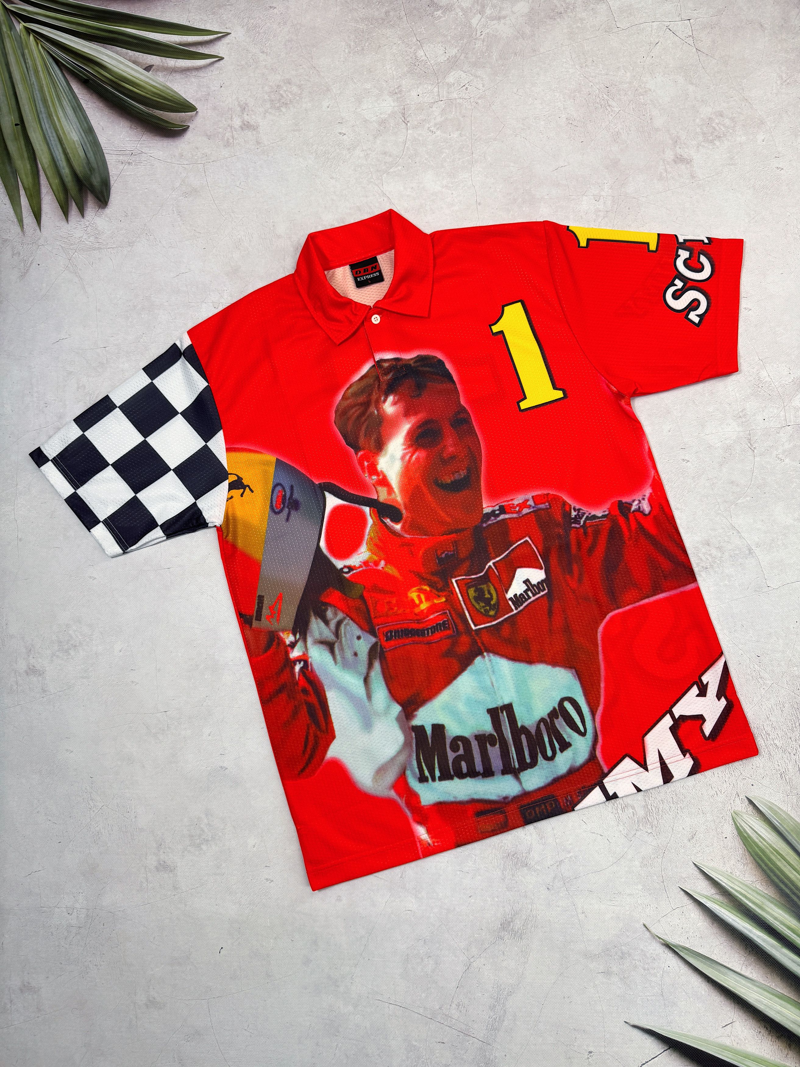 Formula 1 × Vintage Vintage Schumacher T-Shirt Formula 1 Marlboro Size US M / EU 48-50 / 2 - 9 Thumbnail