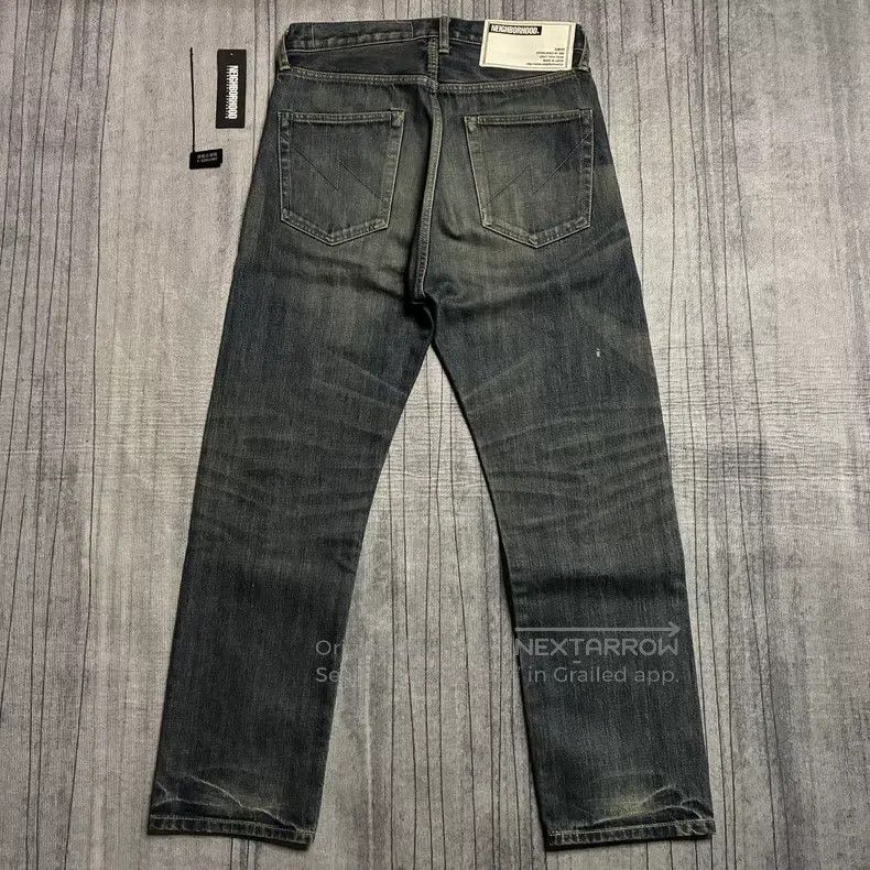 Neighborhood Neighborhood size S Basic Washed Denim Jeans Size US 27 - 2 Thumbnail