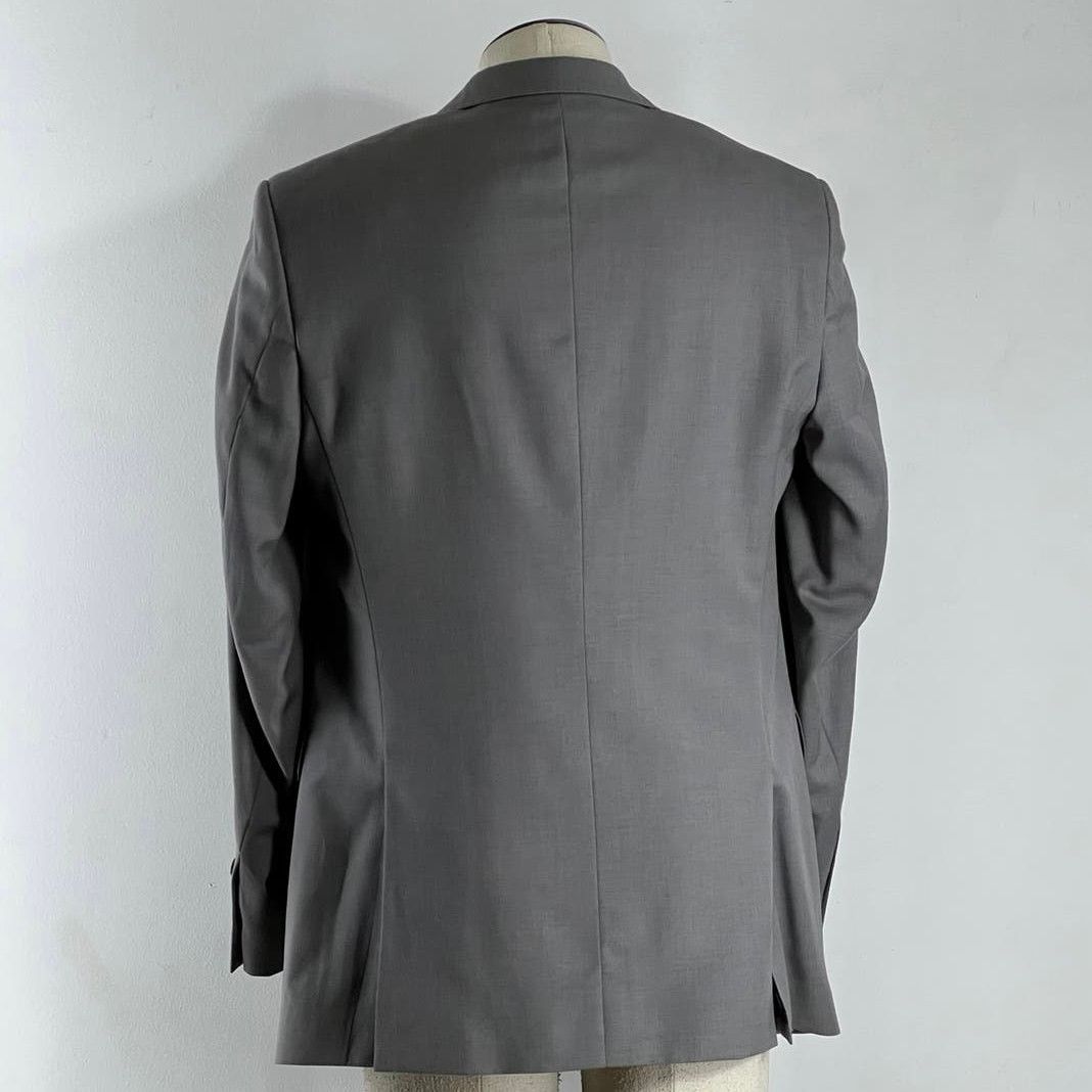 Valentino Valentino Mens Blazer Zegna 150S Gray Wool Silk Jacket Sz 42 Size US L / EU 52-54 / 3 - 2 Thumbnail