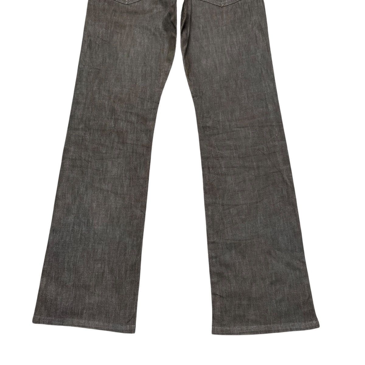 Melrose Men's Melrose Brown Denim Flare Jeans Hedi slimane style Size US 30 / EU 46 - 12 Thumbnail