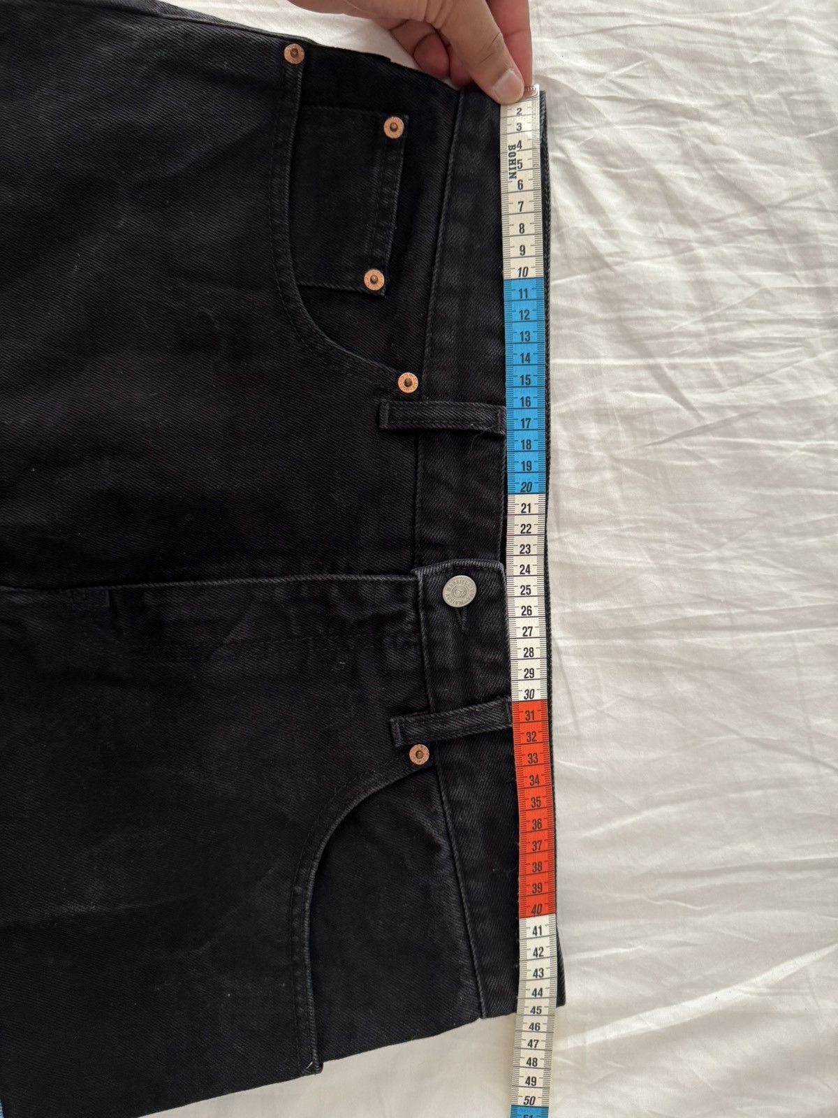 MM6 MM6 Deconstructed Jean Skirt Size US 32 / EU 48 - 6 Thumbnail