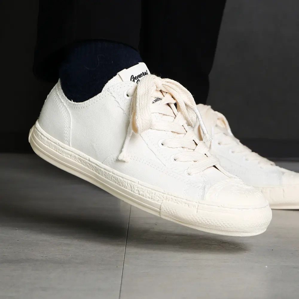 Maison MIHARA YASUHIRO MMY White General Scale Past Sole Trainers Size US 9 / EU 42 - 4 Thumbnail