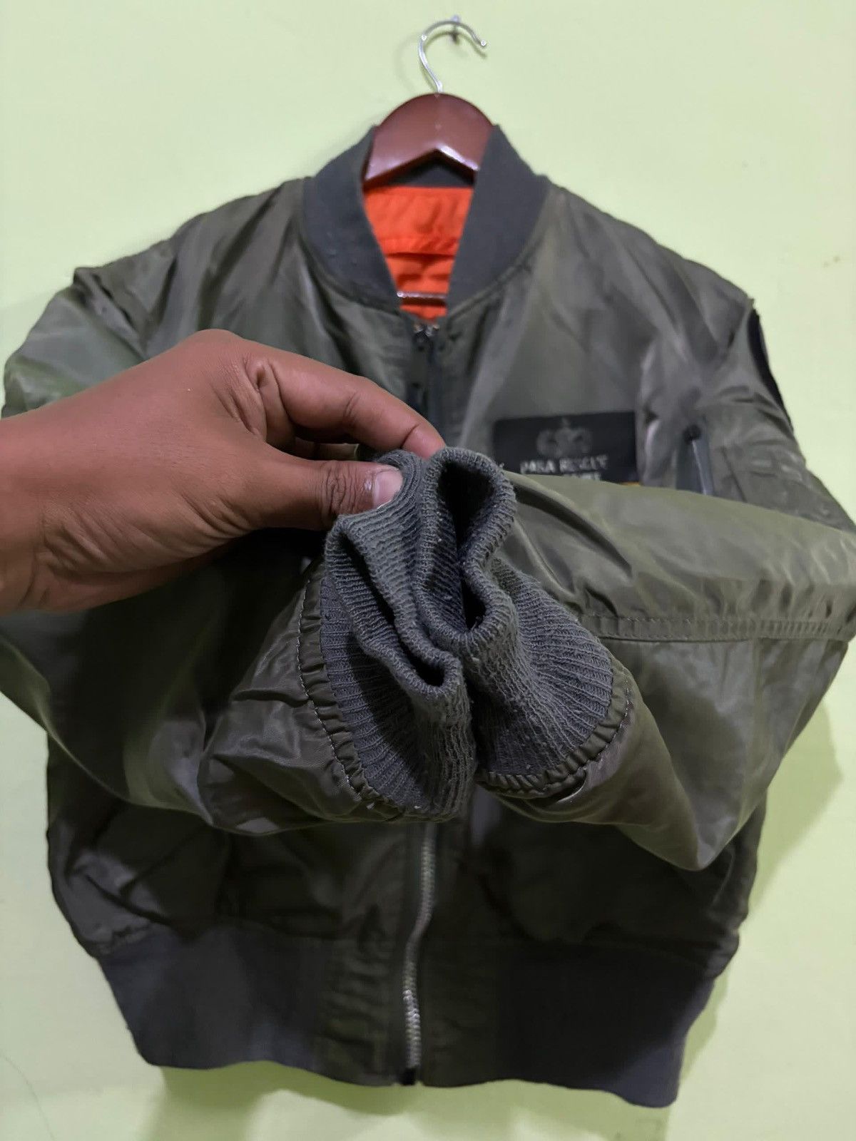 Alpha Industries VTG Alpha Industries MA-1 Jacket Destruct System Para rescue Size US M / EU 48-50 / 2 - 6 Thumbnail