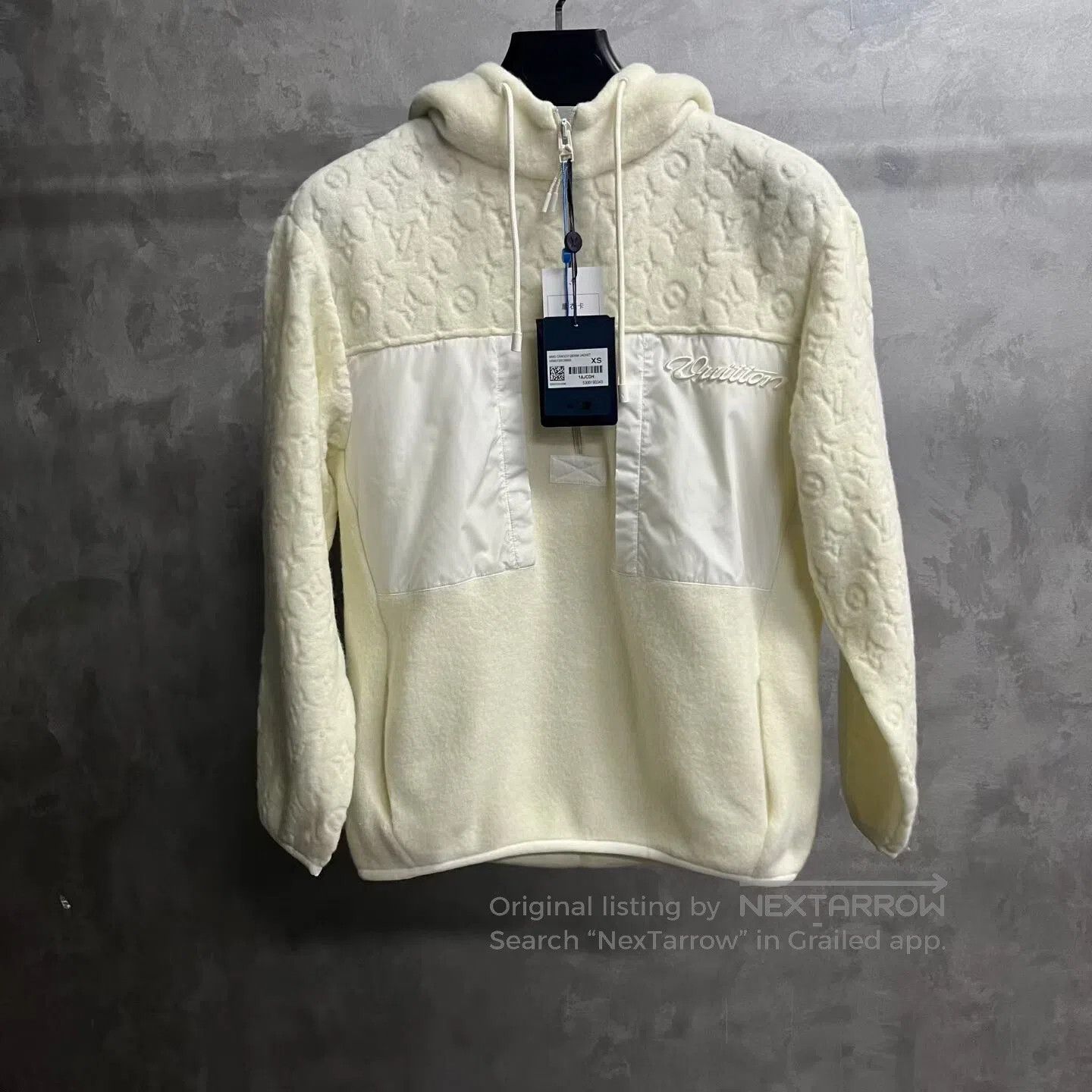 Louis Vuitton Louis Vuitton Solid-color cotton-wool long-puff hooded hoo Size US XS / EU 42 / 0 - 1 Thumbnail