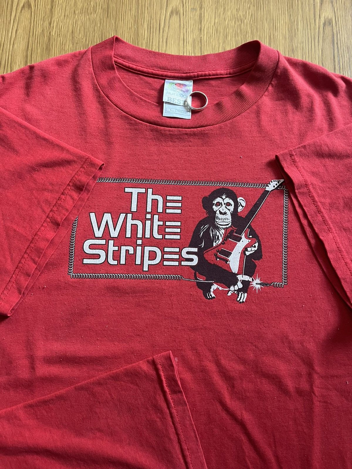 Band Tees Vintage The White Stripes 04’s Band tshirt Size US L / EU 52-54 / 3 - 7 Thumbnail
