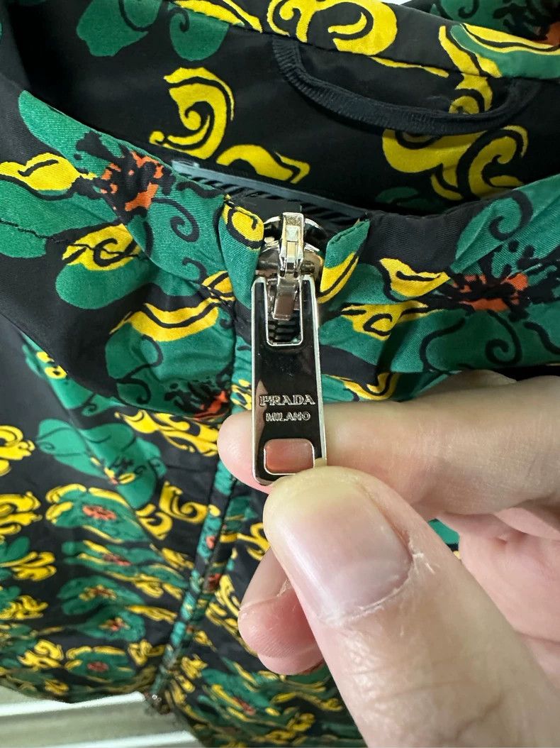 Prada Prada Size 38 Flower-full Indonesian dragon jacket 2501-Nex Size US XXS / EU 40 - 5 Thumbnail