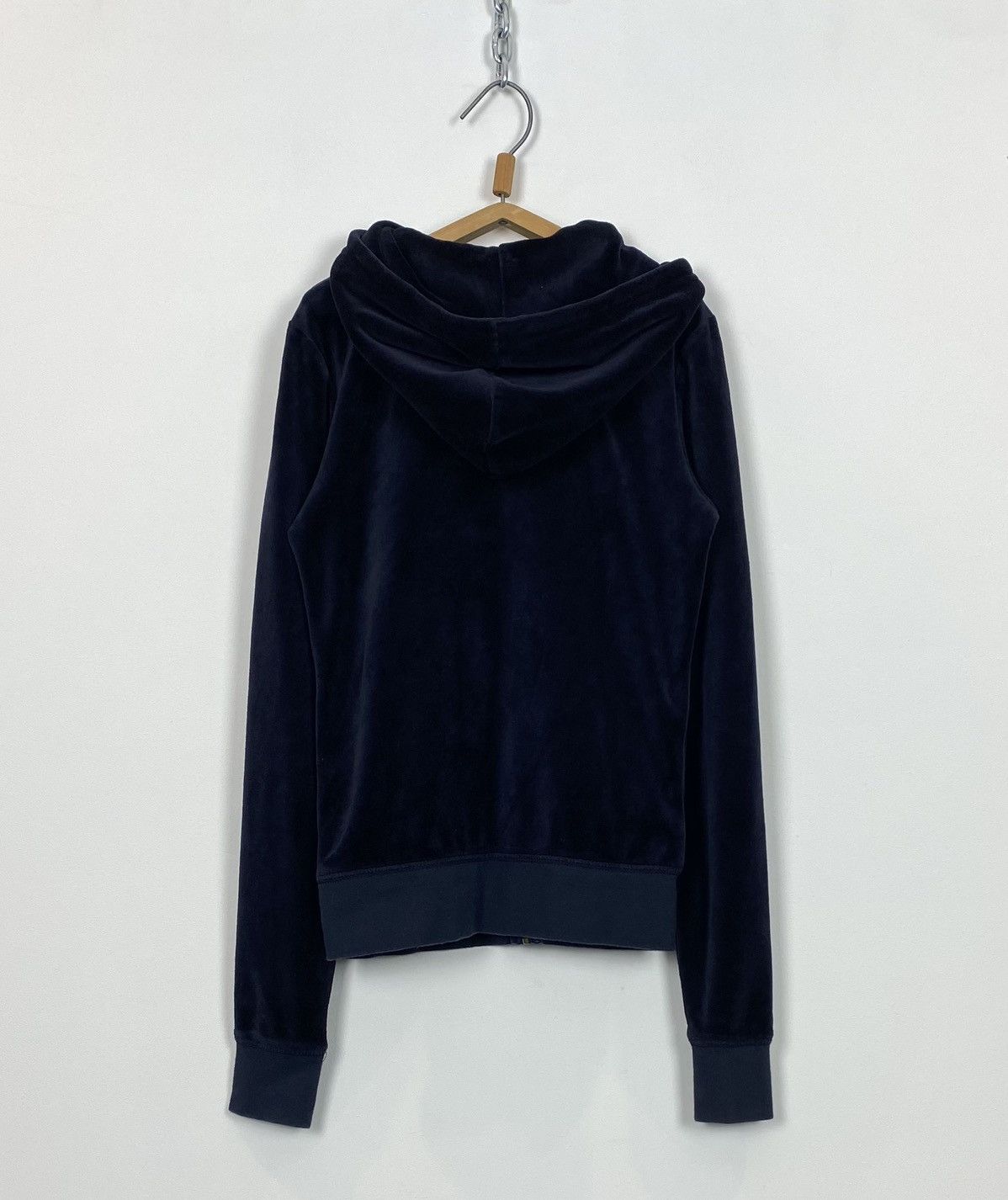 Juicy Couture Juicy Couture Velour Blue Long Sleeve Hoodie Womens Size XS Size XS / US 0-2 / IT 36-38 - 9 Thumbnail