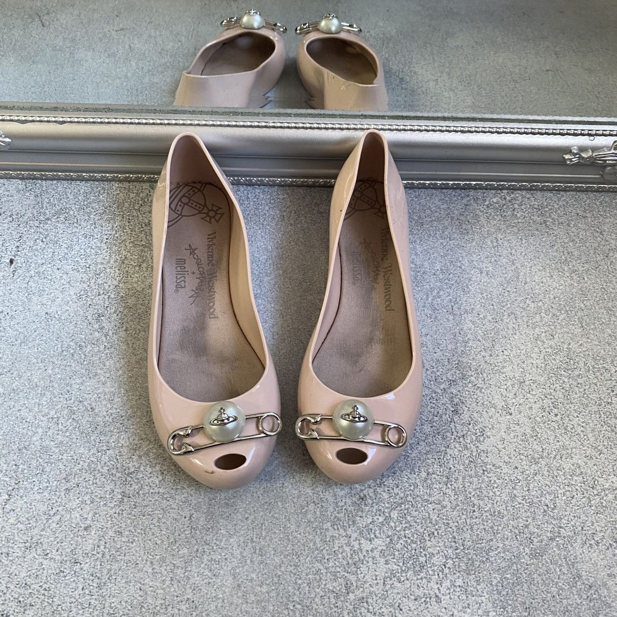 Melissa × Vivienne Westwood Vivienne Westwood Melissa Ballet Flats Size US 7 / IT 37 - 1 Thumbnail