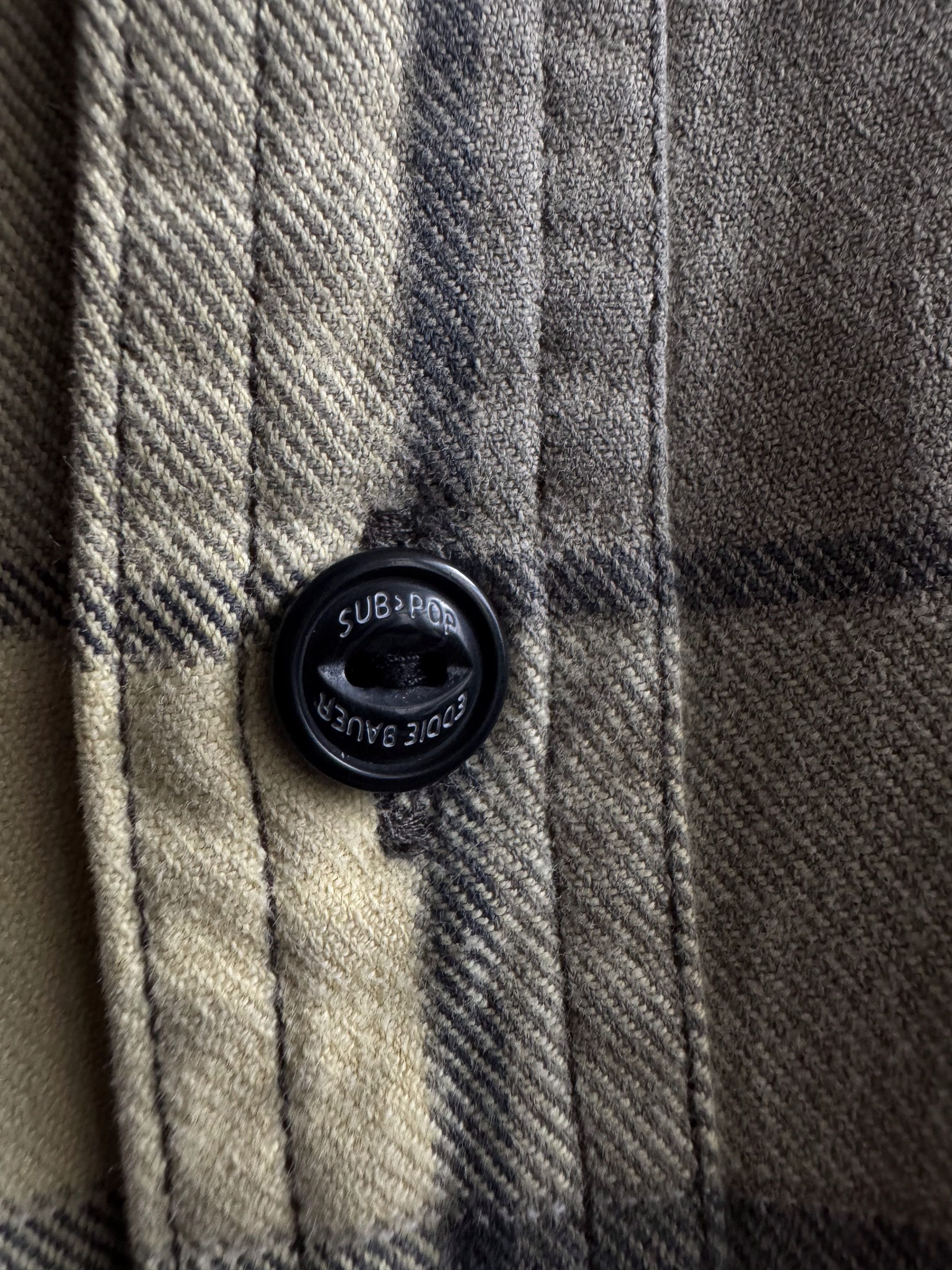 Eddie Bauer Eddie Bauer x SUB Pop Flanel Button Shirt Size M Size US M / EU 48-50 / 2 - 5 Thumbnail