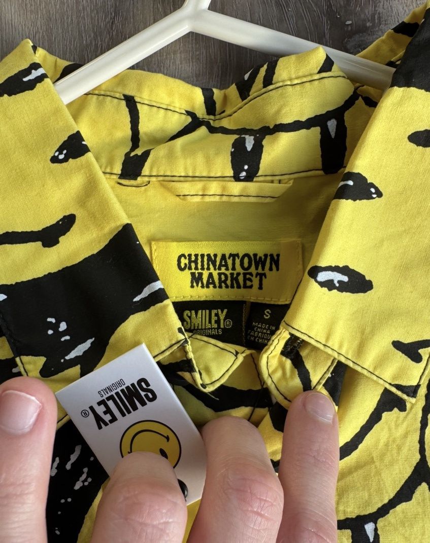 Other Chinatown Market Fire Smiley Face Flaming Shirt Size Small Size US S / EU 44-46 / 1 - 2 Thumbnail