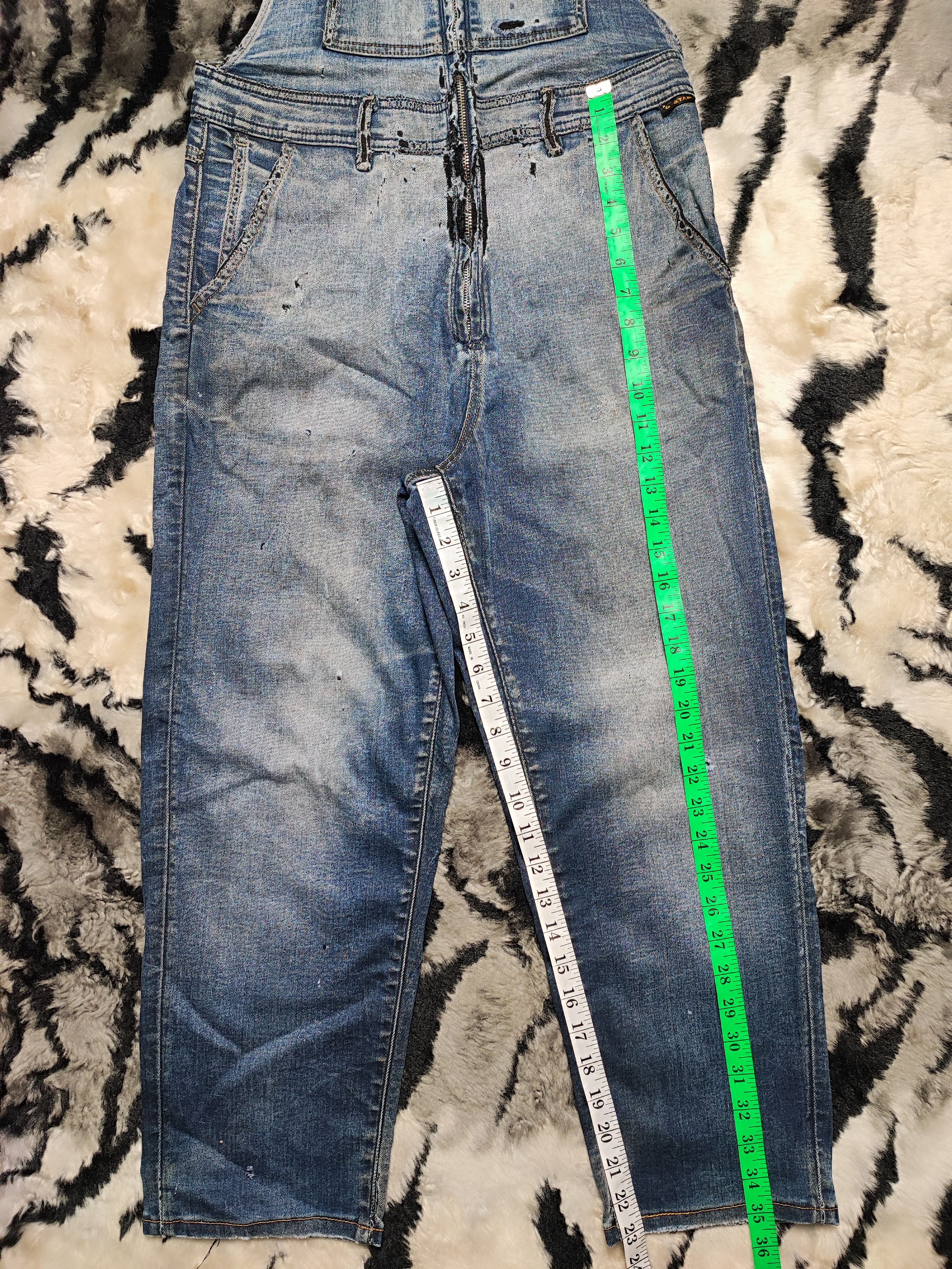 G-Star × Japanese Brand Jumpsuit Gstar Raw Denim Size US 31 - 5 Thumbnail