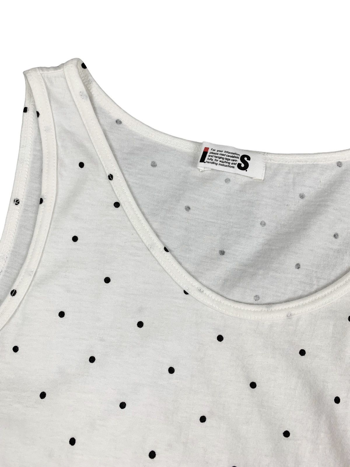 Issey sport pokadot tank top