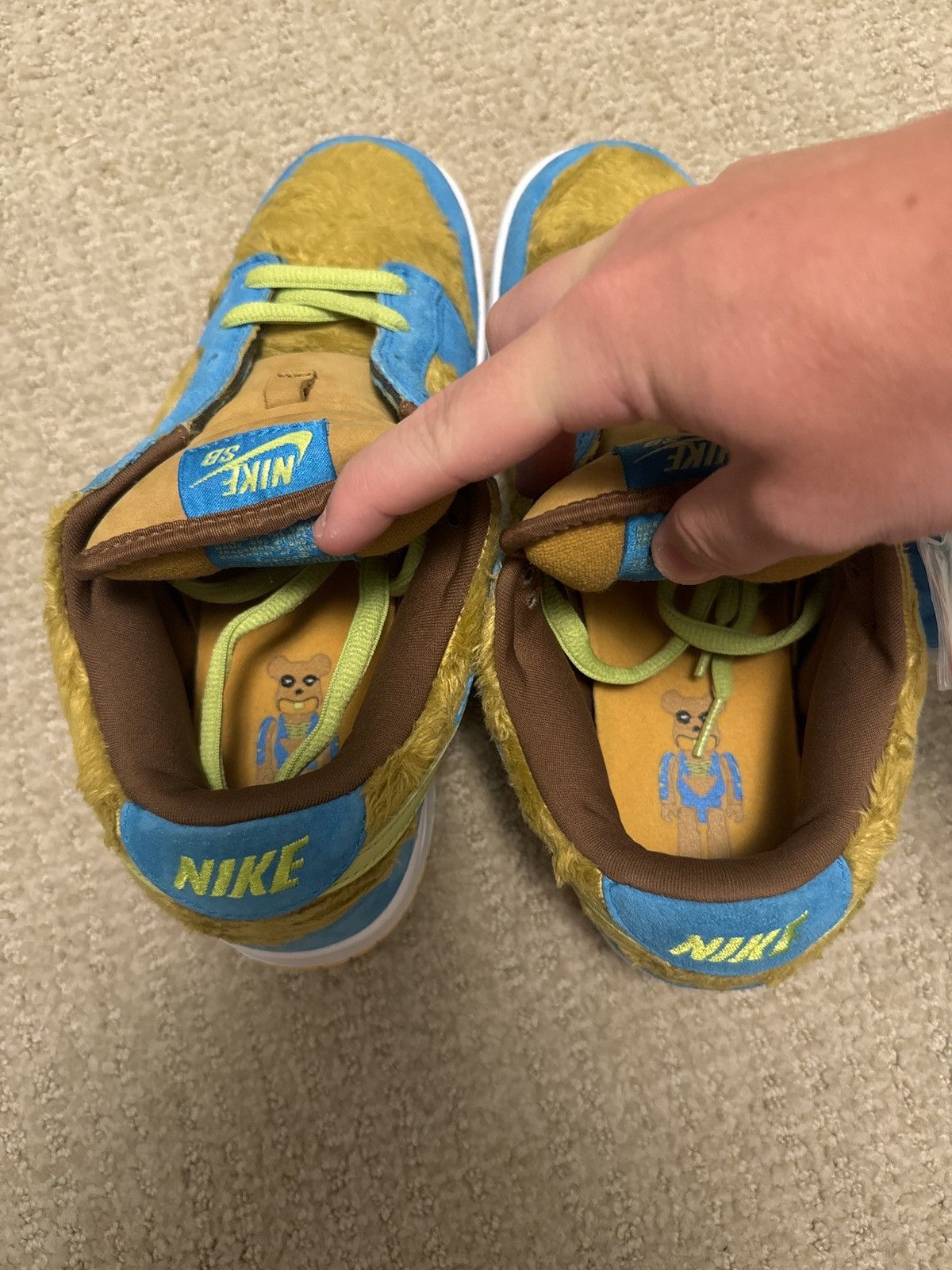 Nike Nike Dunk Low “Baby Bear” SIZE 9.5 🚨ULTRA RARE🚨 Size US 9.5 / EU 42-43 - 9 Thumbnail
