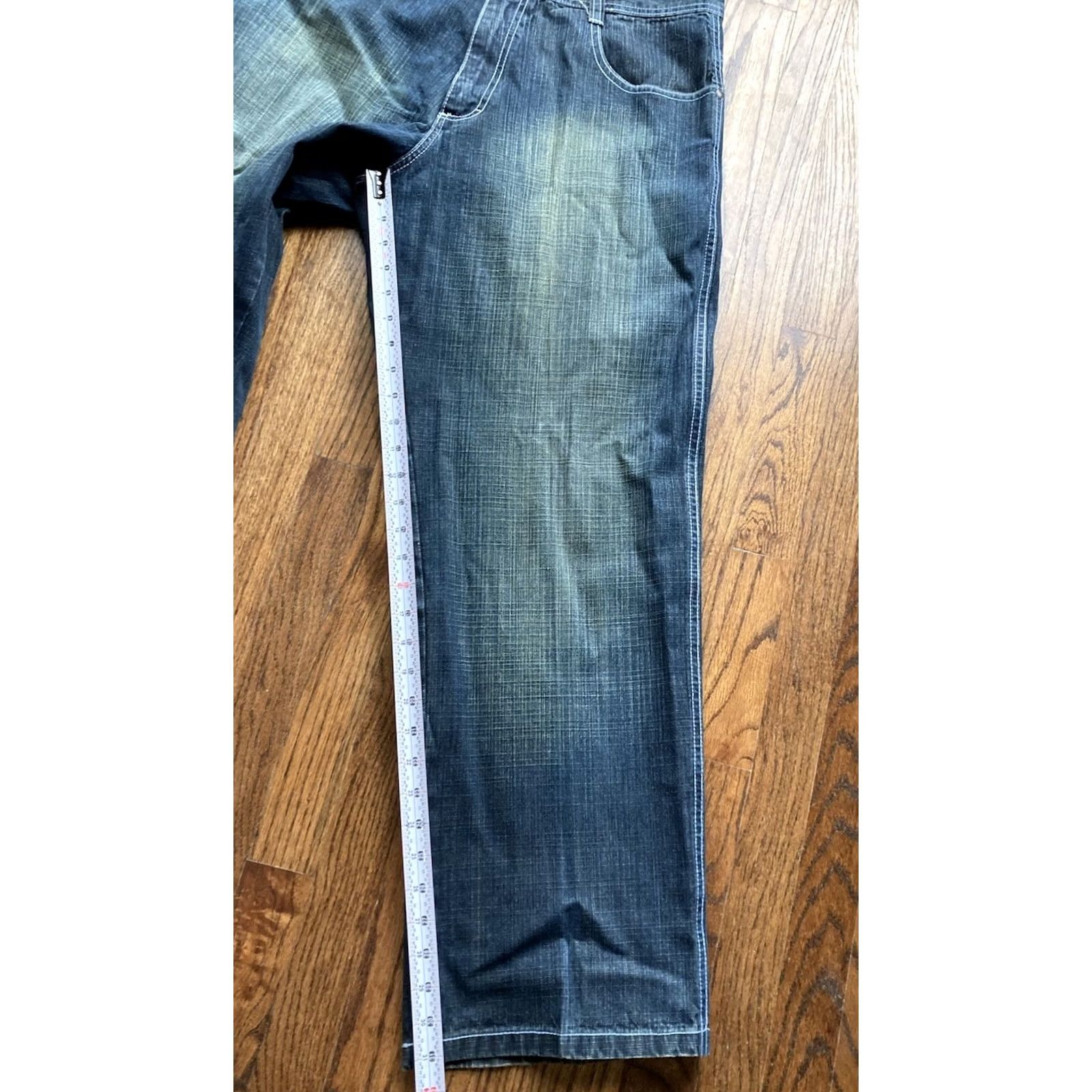 Southpole VINTAGE Southpole Jeans Mens 36x31 Blue Denim Baggy 4180 Skater Y2K Hip Hop 90s Grunge Street Mens Jeans Size US 36 / EU 52 - 4 Thumbnail