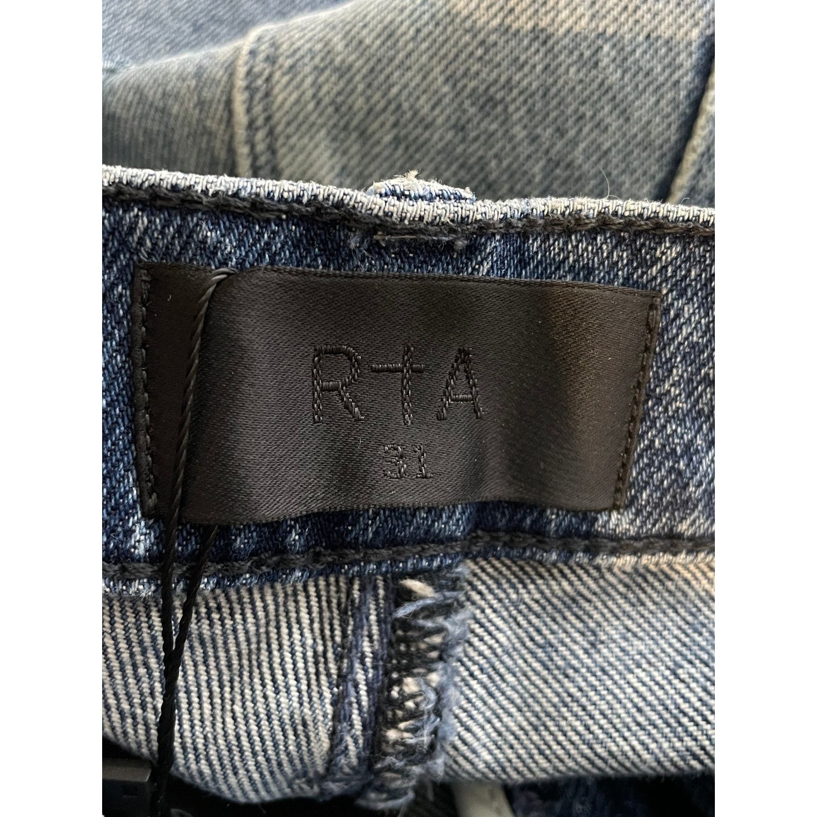 Rta RTA Sinners Light Wash Blue Jeans Size US 31 - 3 Thumbnail