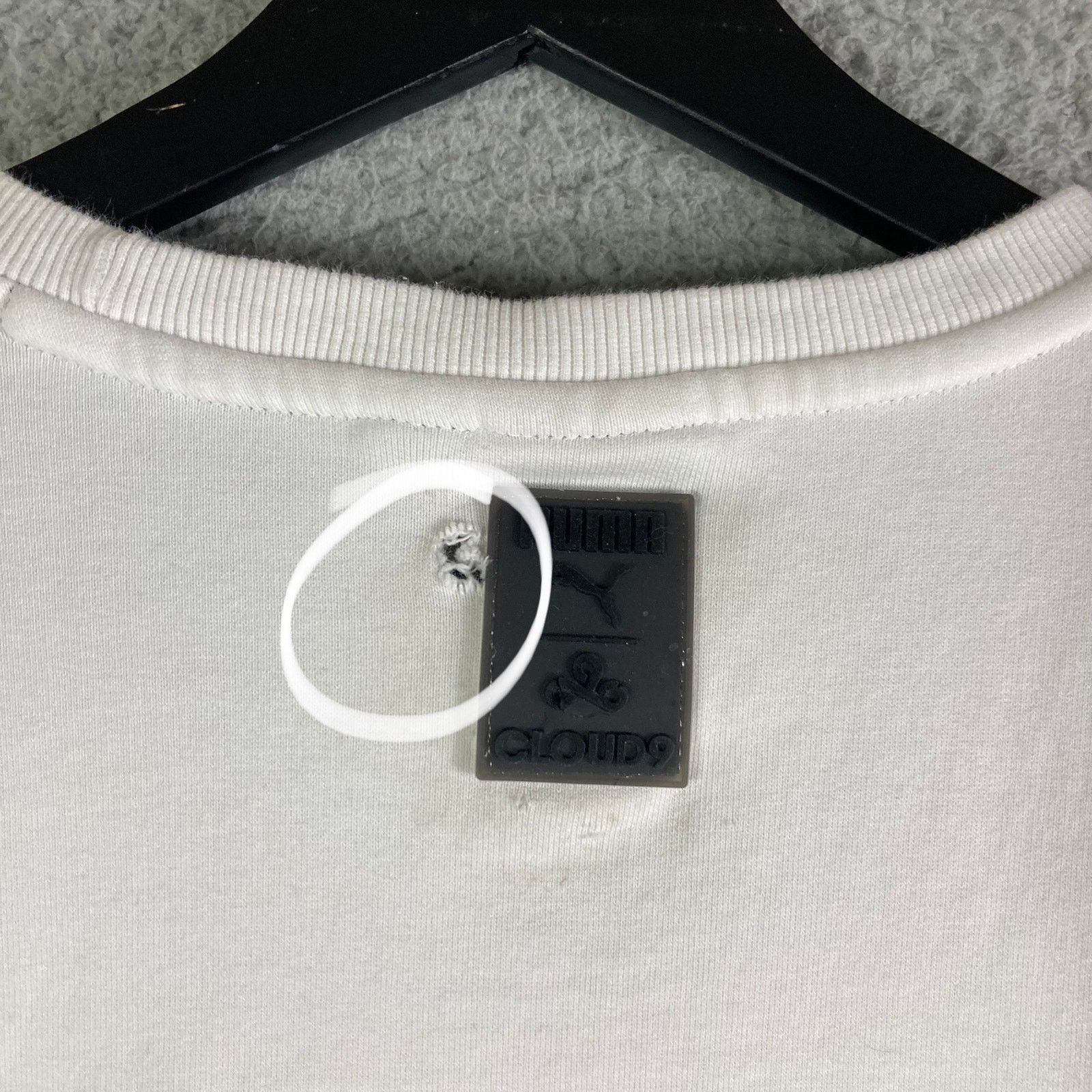 Puma Puma Cloud9 Pullover Sweatshirt Womens Sz Medium White Top Size M / US 6-8 / IT 42-44 - 4 Thumbnail